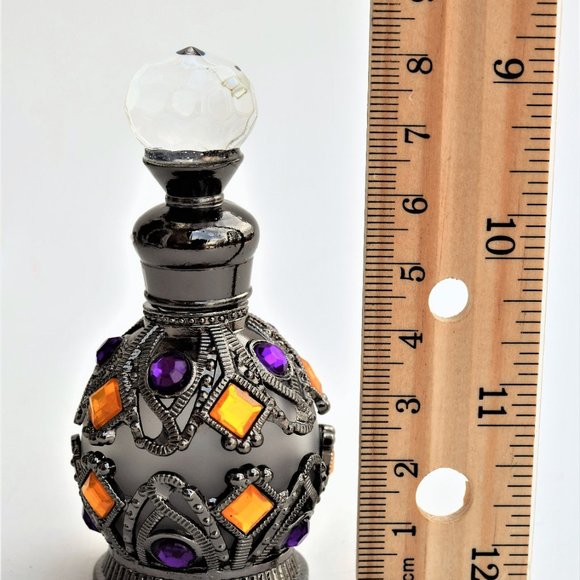Decorative Gem Perfume/Essential Oil Bottle, Empty, New - Picture 7 of 10
